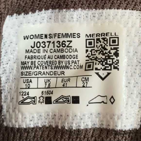 MERRELL Ladies Hiking waterproof Crosslander 3 Mid WP size 10 NIB - Picture 5 of 15